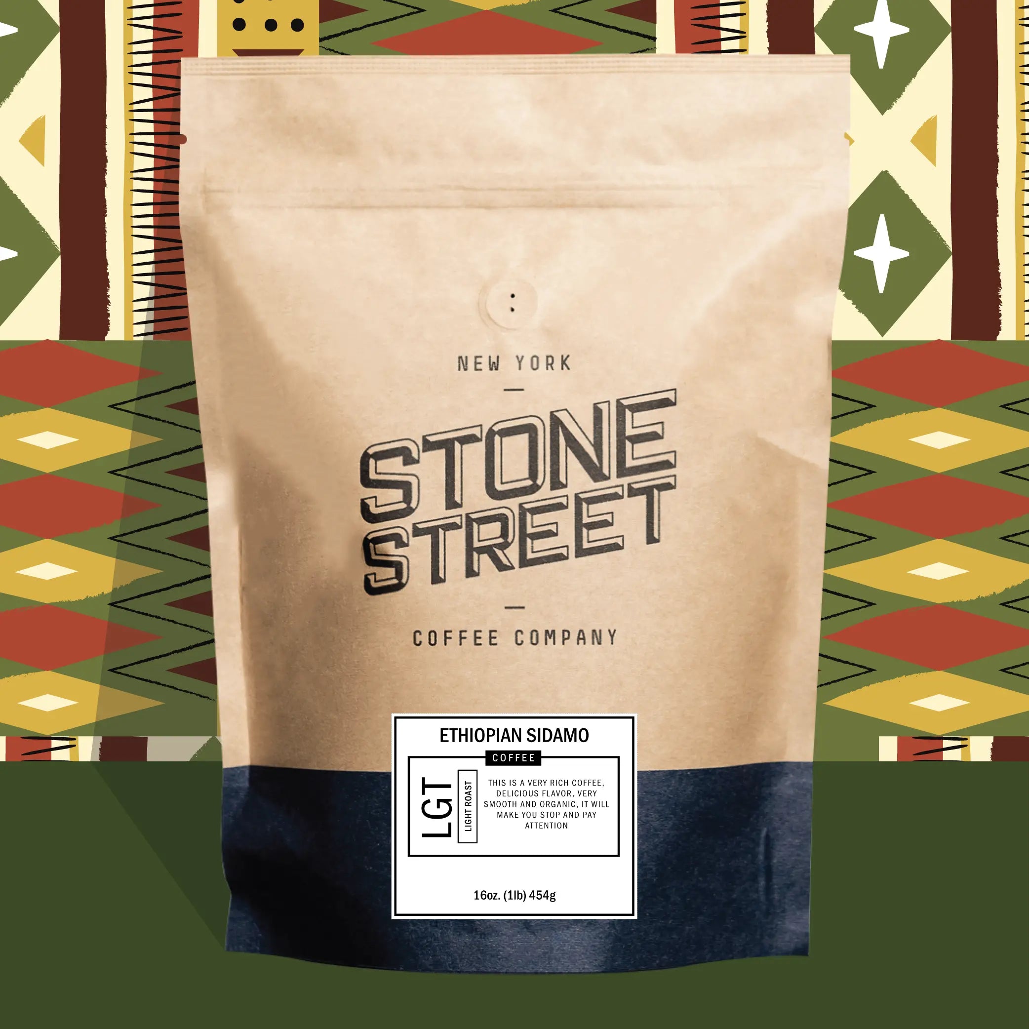 Ethiopian Sidamo Stone Street Coffee