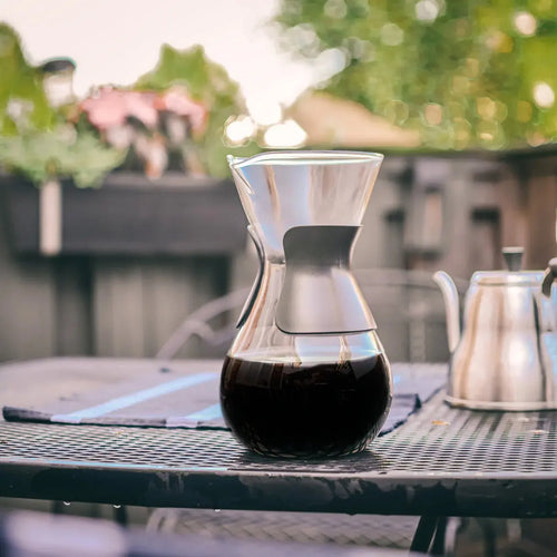 Austin G6 Pour Over Coffee Maker - 1L Tea + Linen