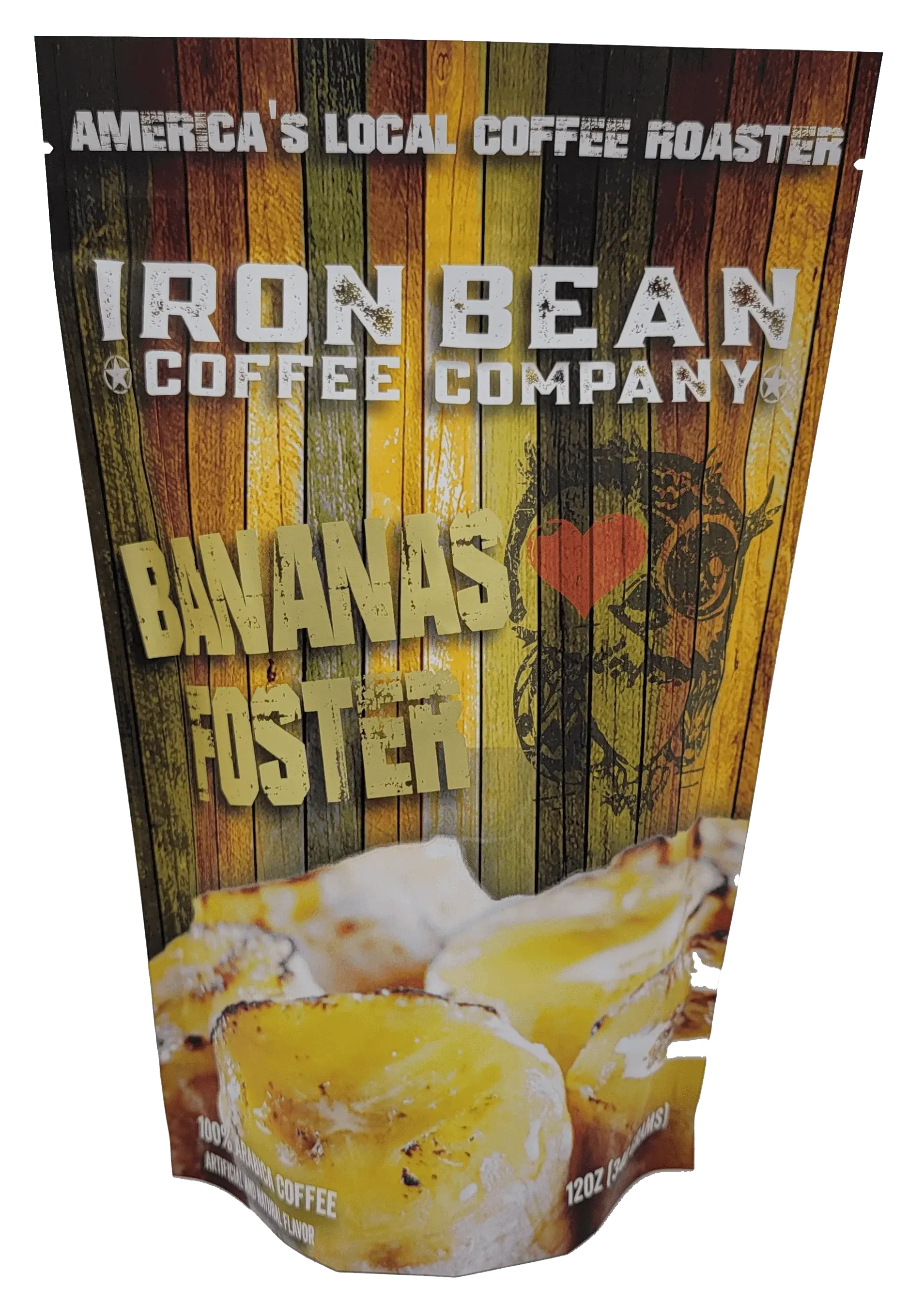Banana's Foster - 12oz Iron Bean Coffee Company