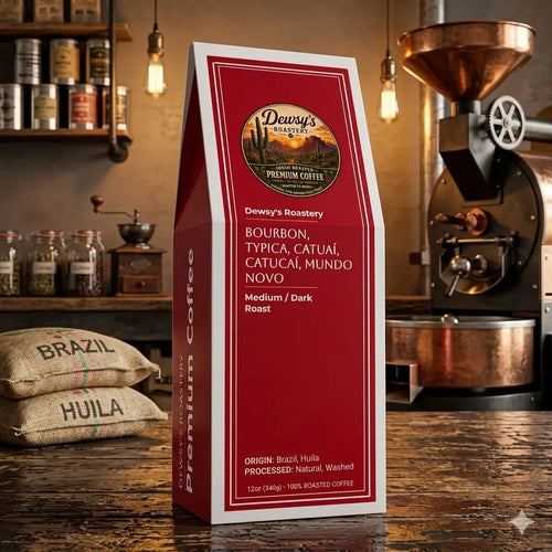 Bourbon, Typica, Catuaí, Catucaí, Mundo 12oz Dewsy's Roastery