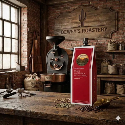 Brazil, Guatemala, Mexico Blend 12oz Dewsy's Roastery