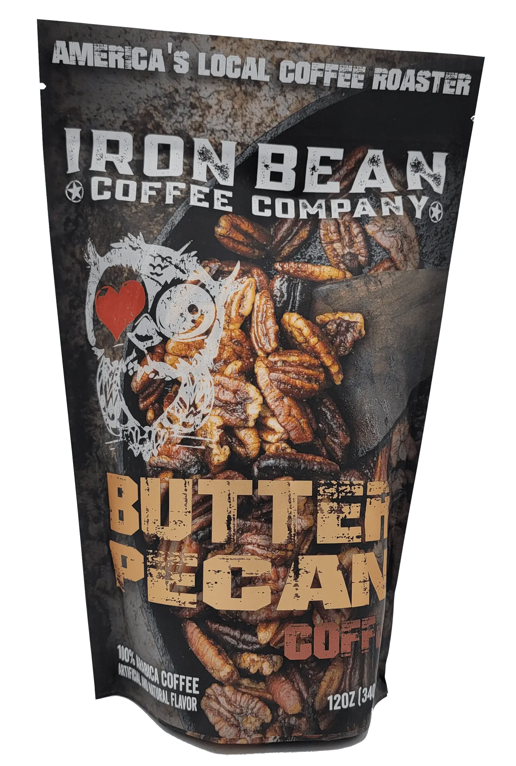 Butter Pecan - 12oz Iron Bean Coffee Company