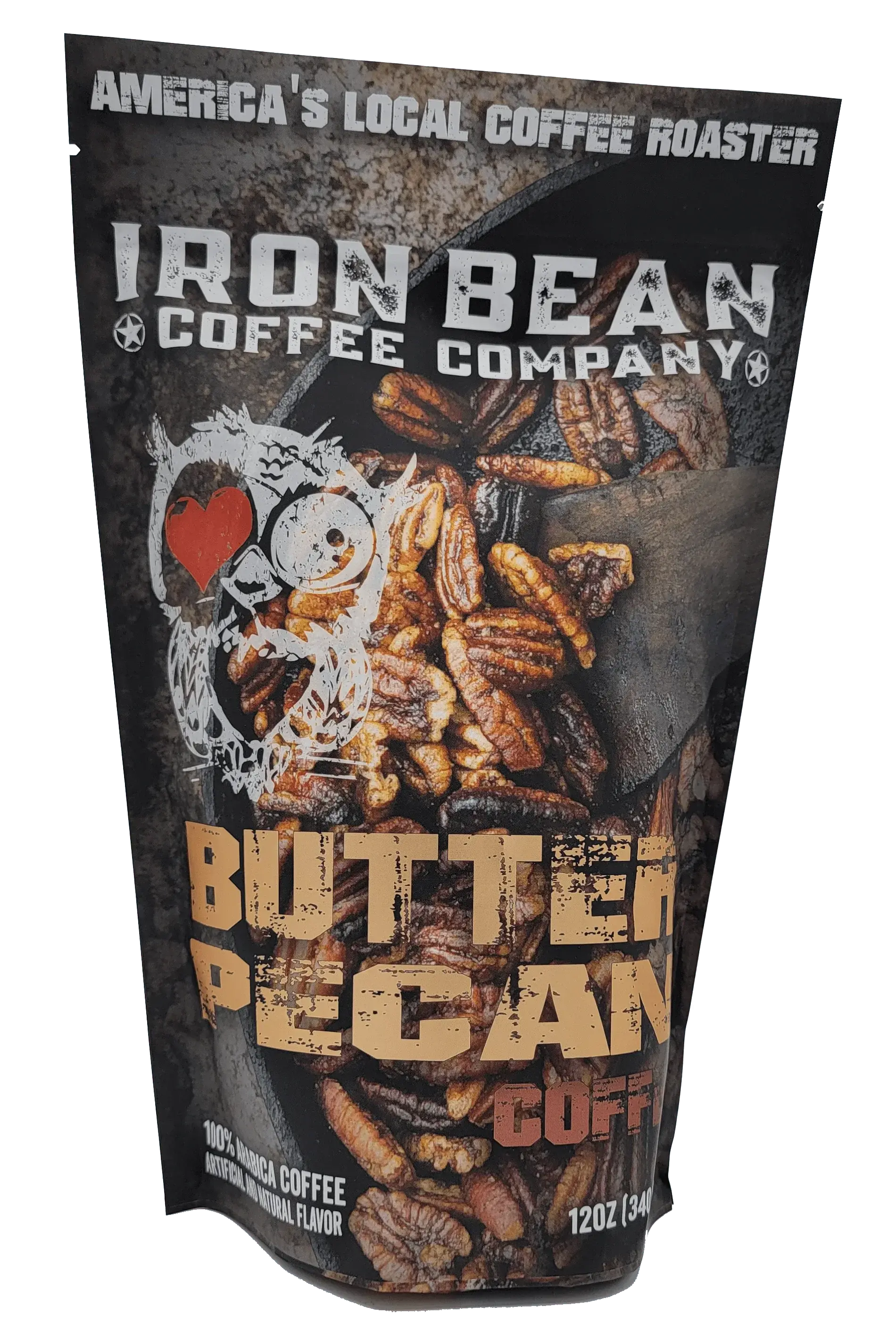 Butter Pecan - 12oz Iron Bean Coffee Company