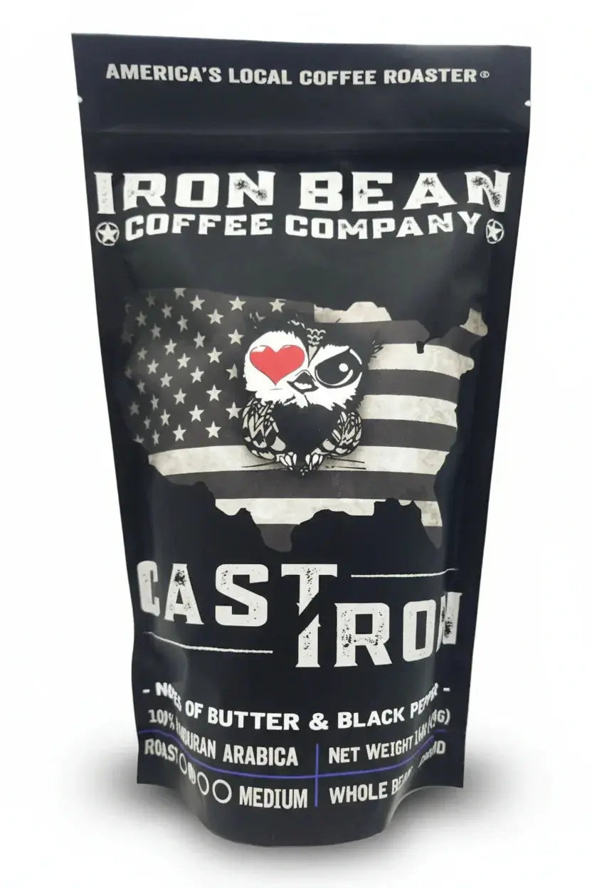 Cast Iron™ - Med Roast Iron Bean Coffee Company