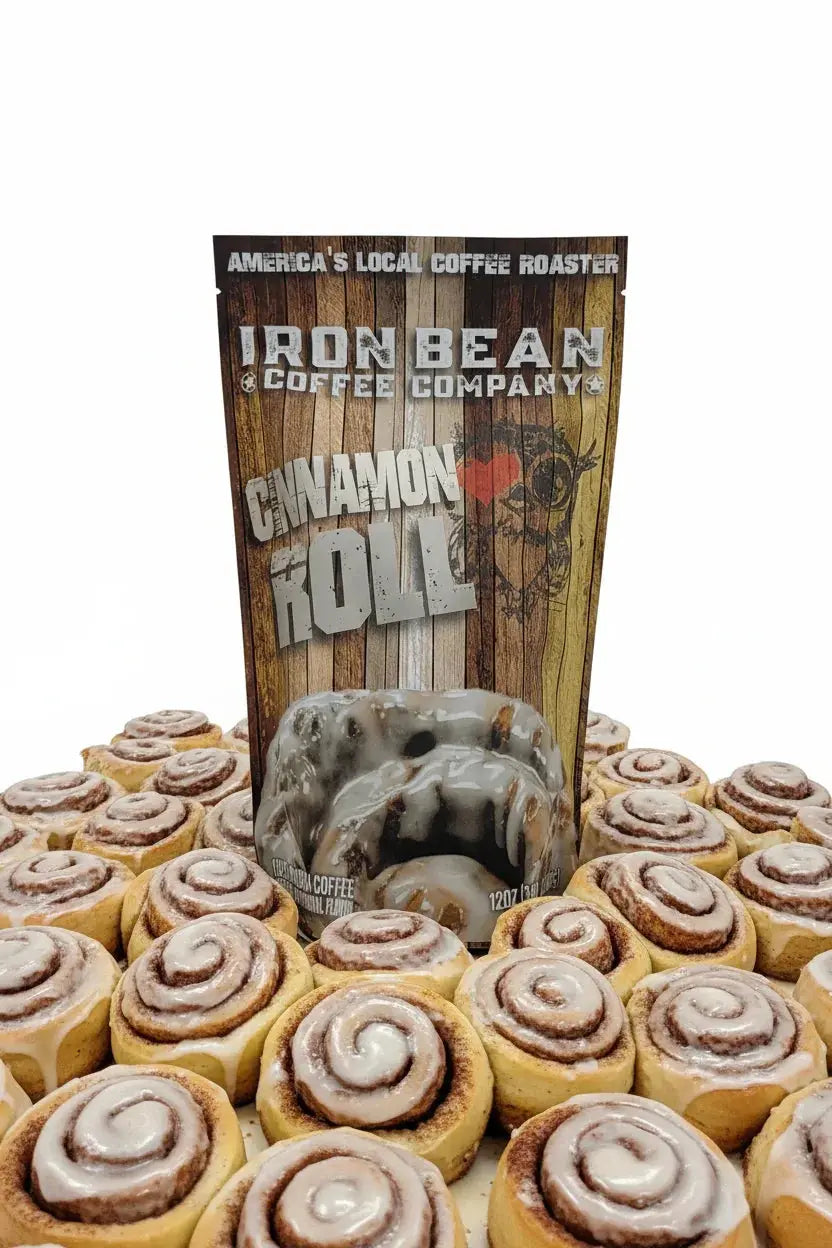 Cinnamon Roll Coffee Iron Bean Coffee Company