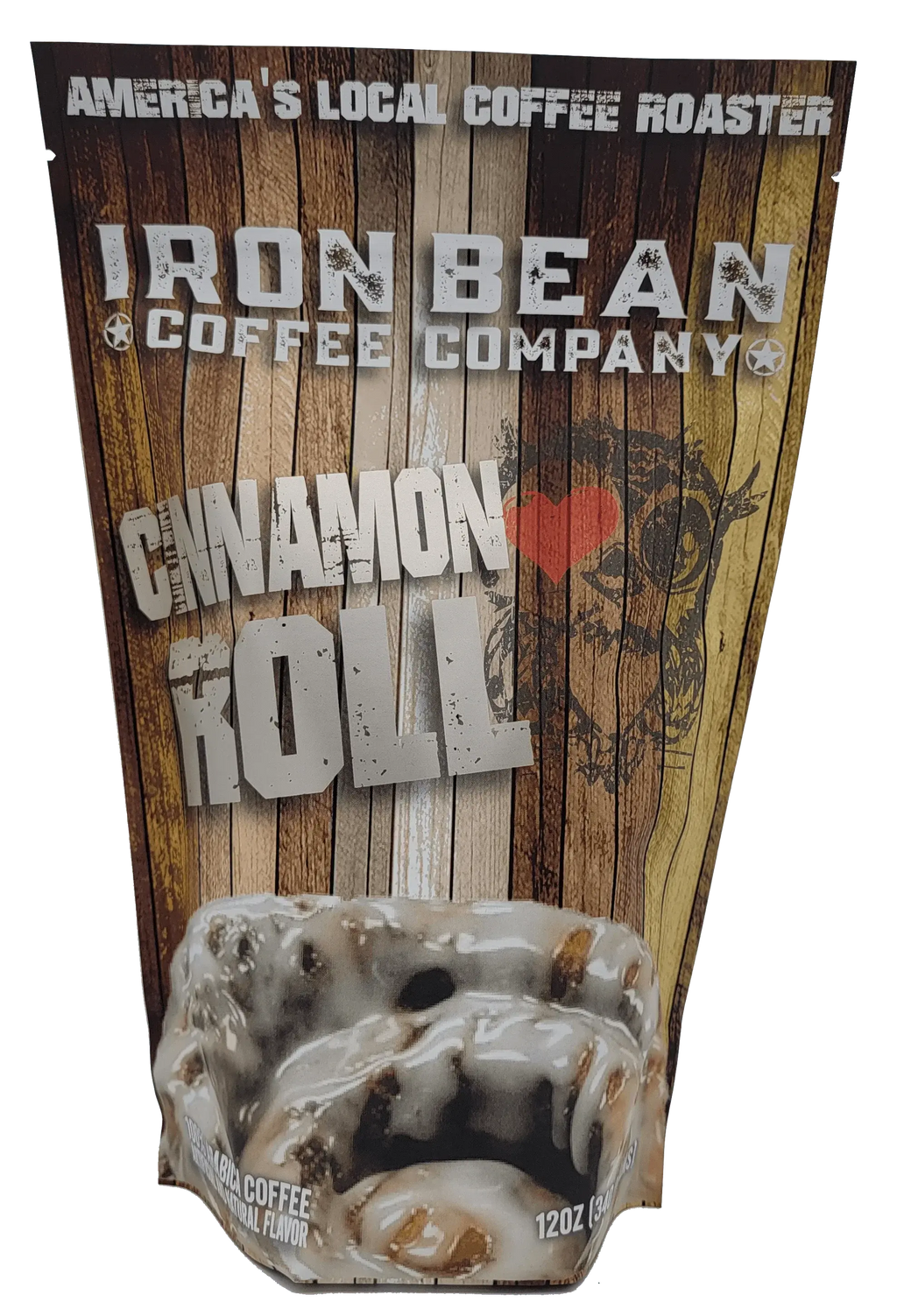 Cinnamon Roll Coffee Iron Bean Coffee Company