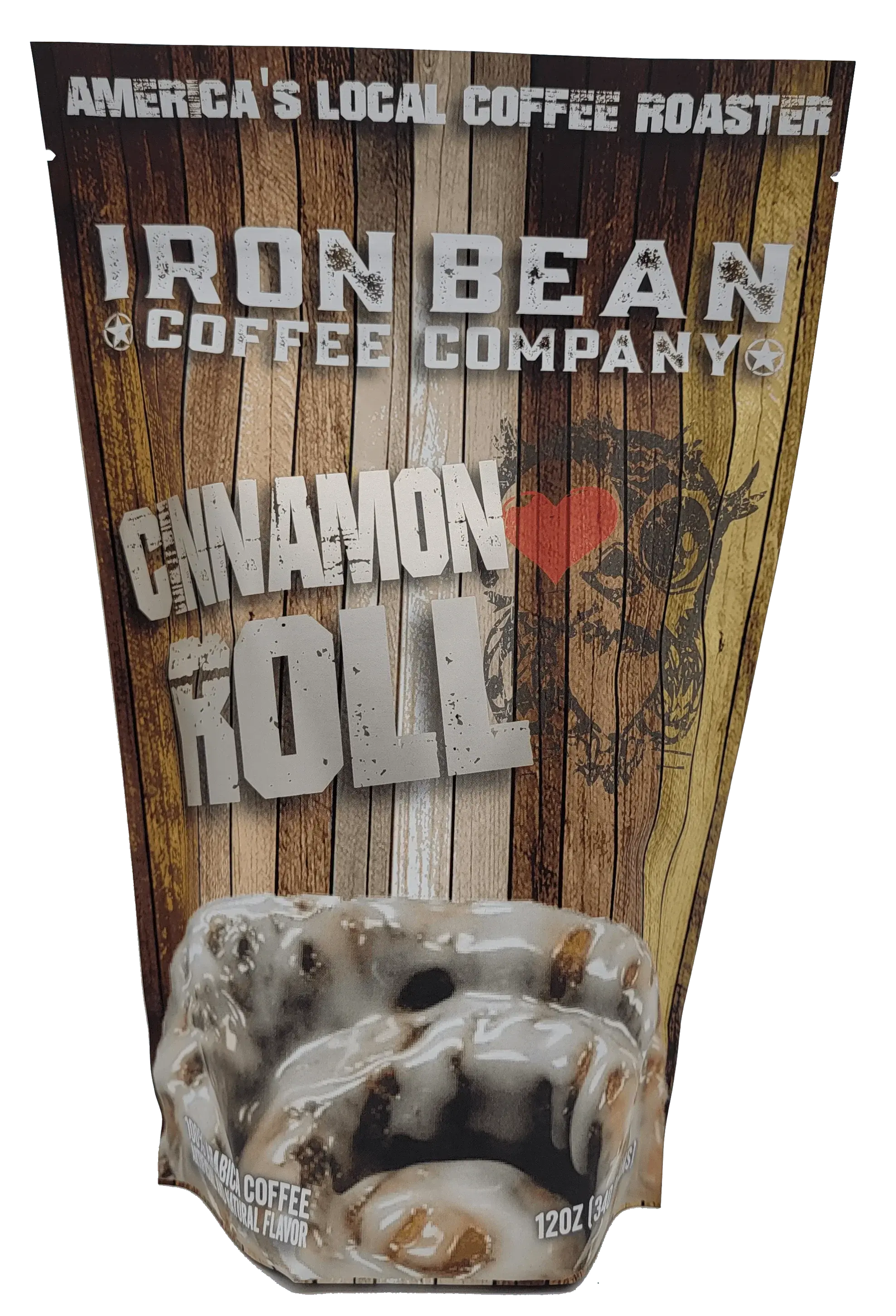 Cinnamon Roll Coffee Iron Bean Coffee Company