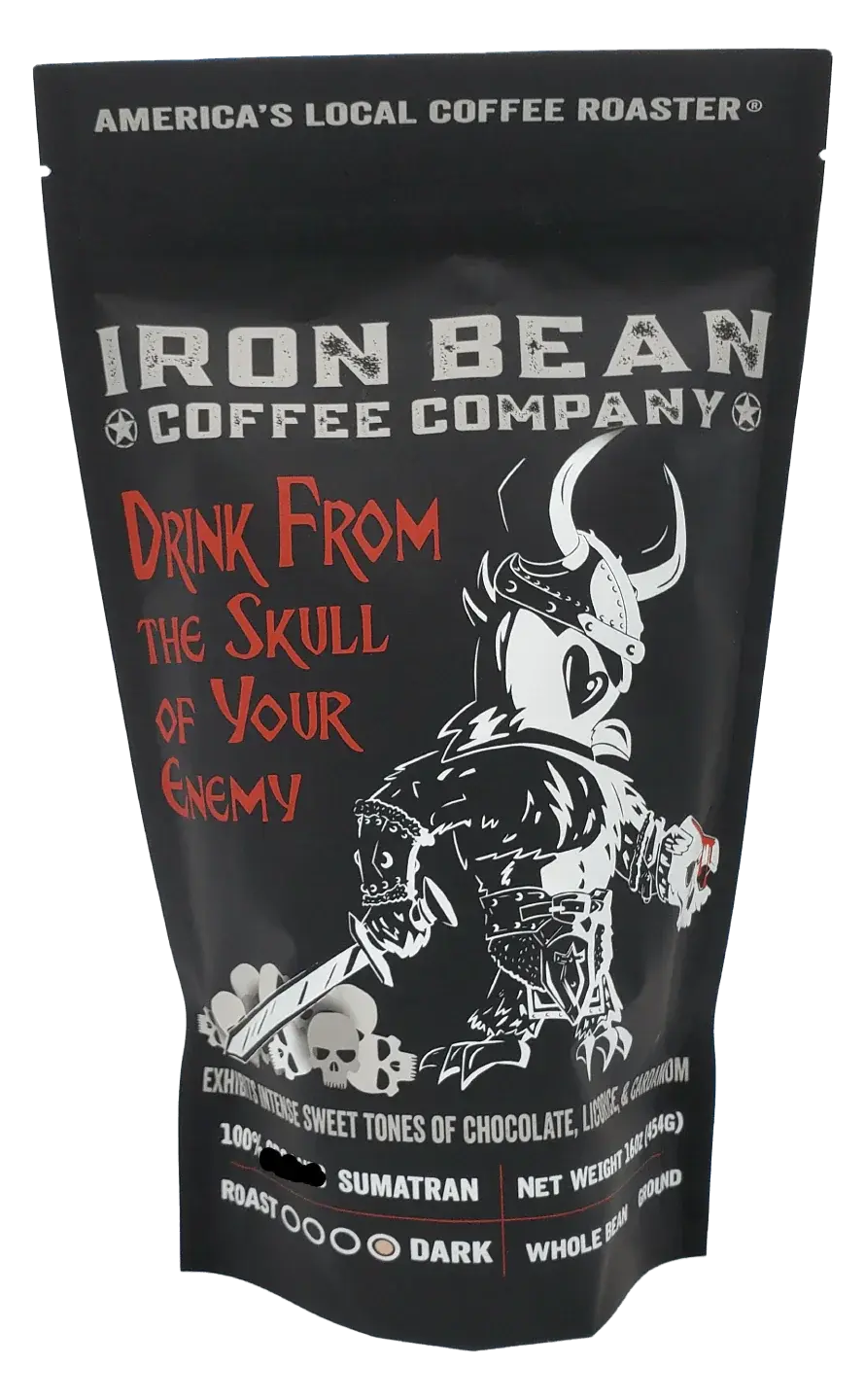 Drink From the Skull of Your Enemy™ - Dark Roast Iron Bean Coffee Company