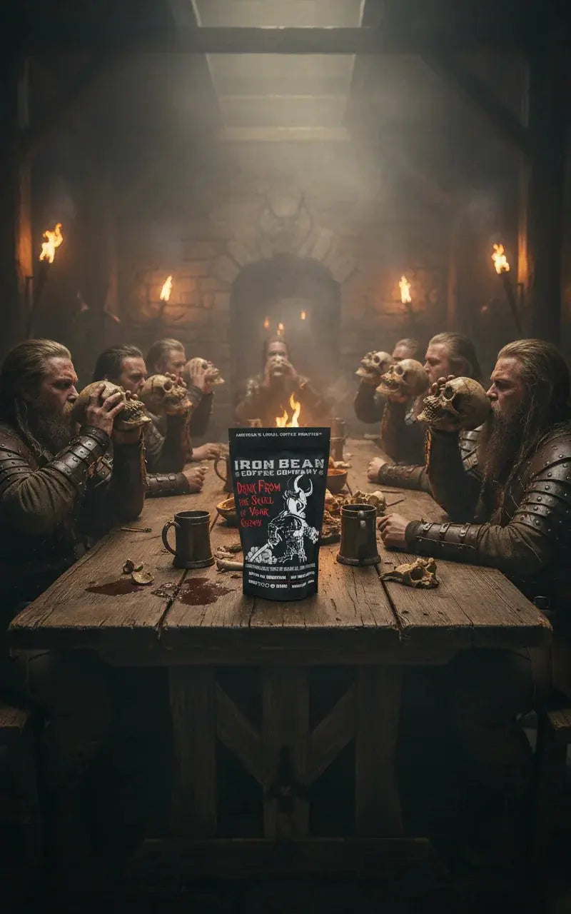 Drink From the Skull of Your Enemy™ - Dark Roast Iron Bean Coffee Company