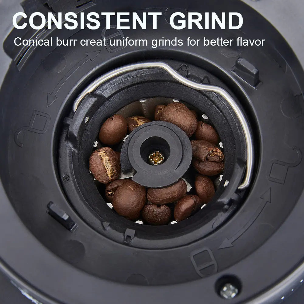Cone Grinder Electric Coffee Grinder FLIPSTYLEZLLC