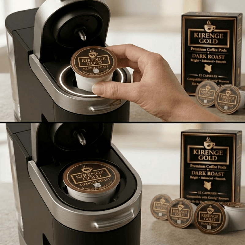 Dark Roast Coffee Pods | Keurig® Compatible