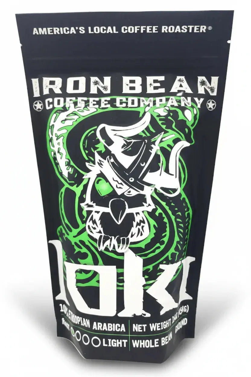 LOKI - Ethiopian Yirgacheffe - Light Roast Iron Bean Coffee Company