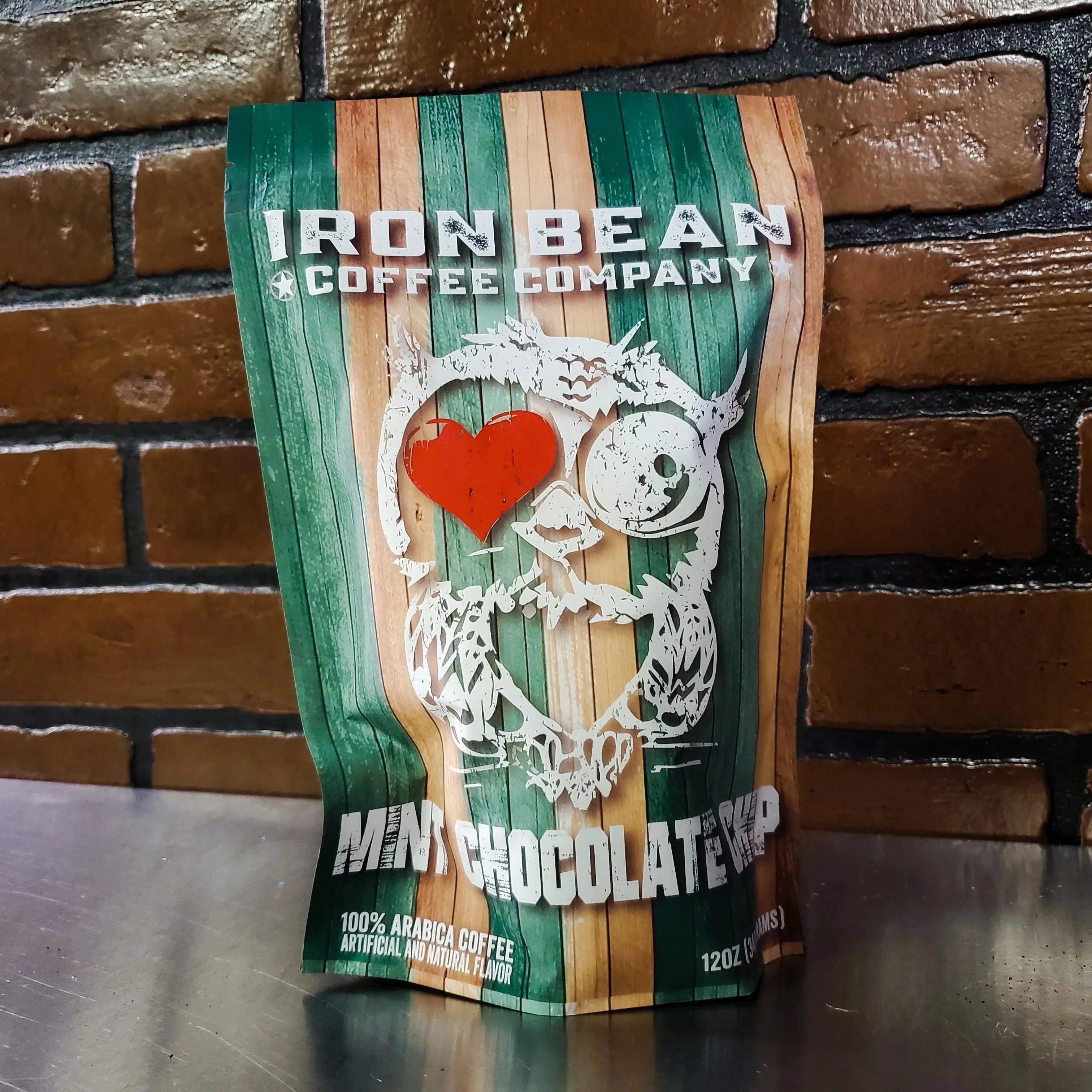 Mint Chocolate Chip - 12oz Iron Bean Coffee Company