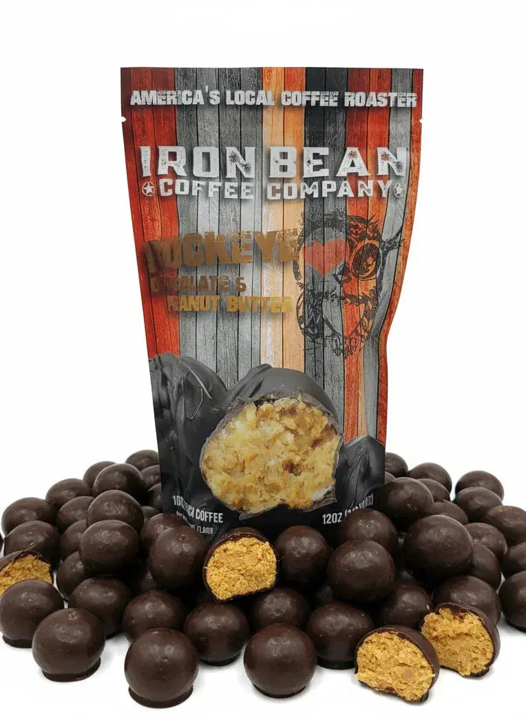 Peanut Butter Chocolate Buckeye - 12oz Iron Bean Coffee Company