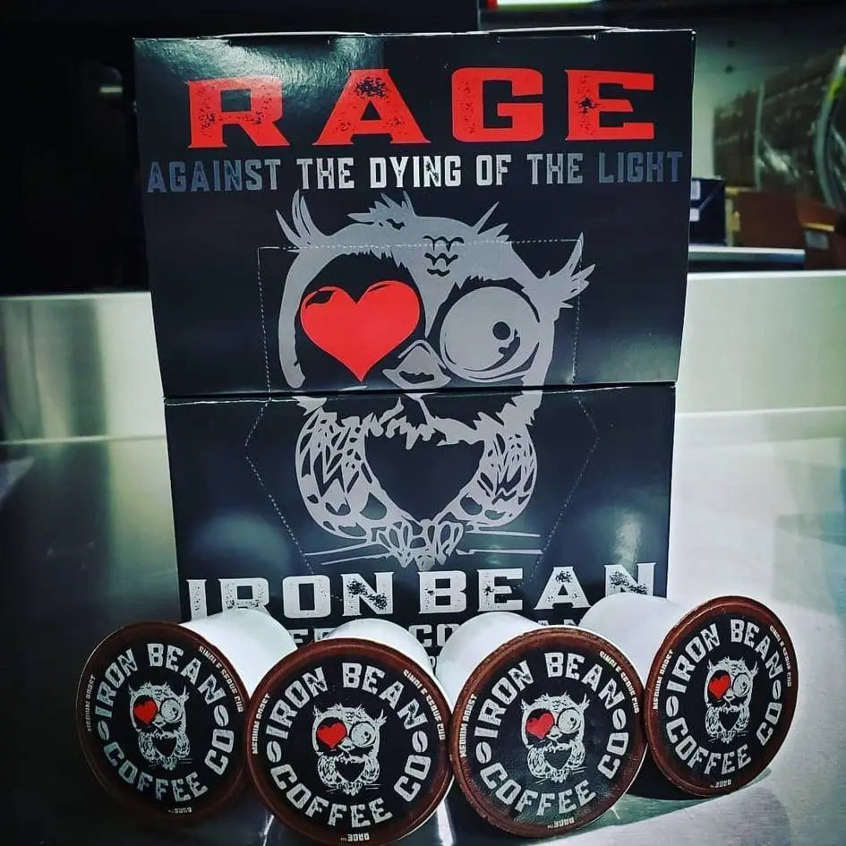 RAGE KUPS 12pk Iron Bean Coffee Company