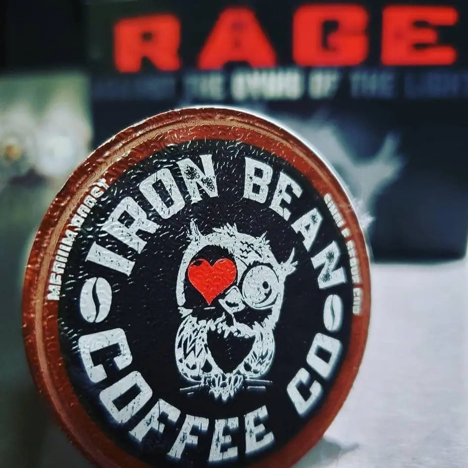 RAGE KUPS 12pk Iron Bean Coffee Company