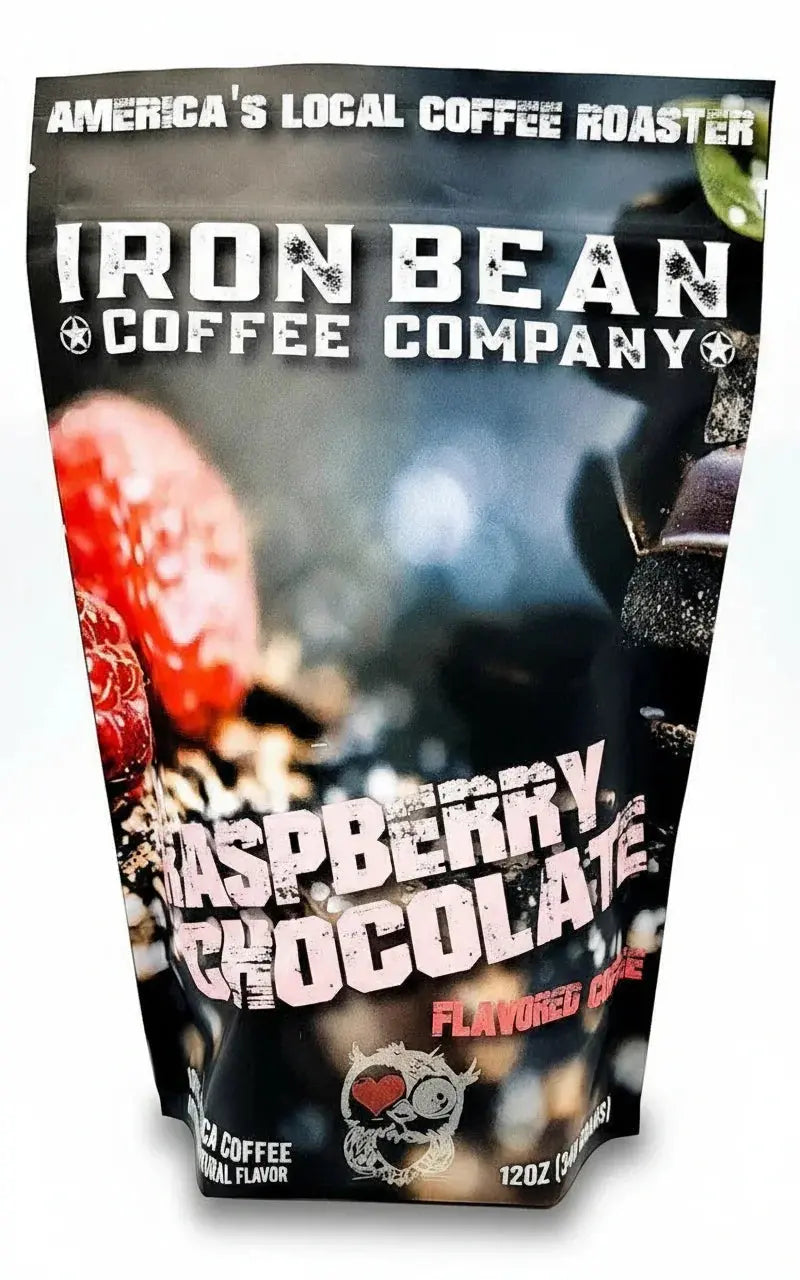 Raspberry Chocolate Coffee Iron Bean Coffee Company