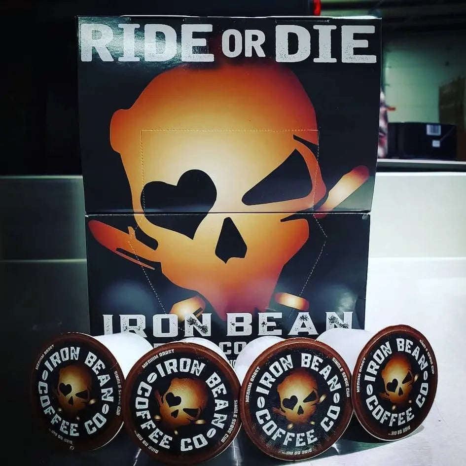 RIDE OR DIE KUPS 12pk Iron Bean Coffee Company