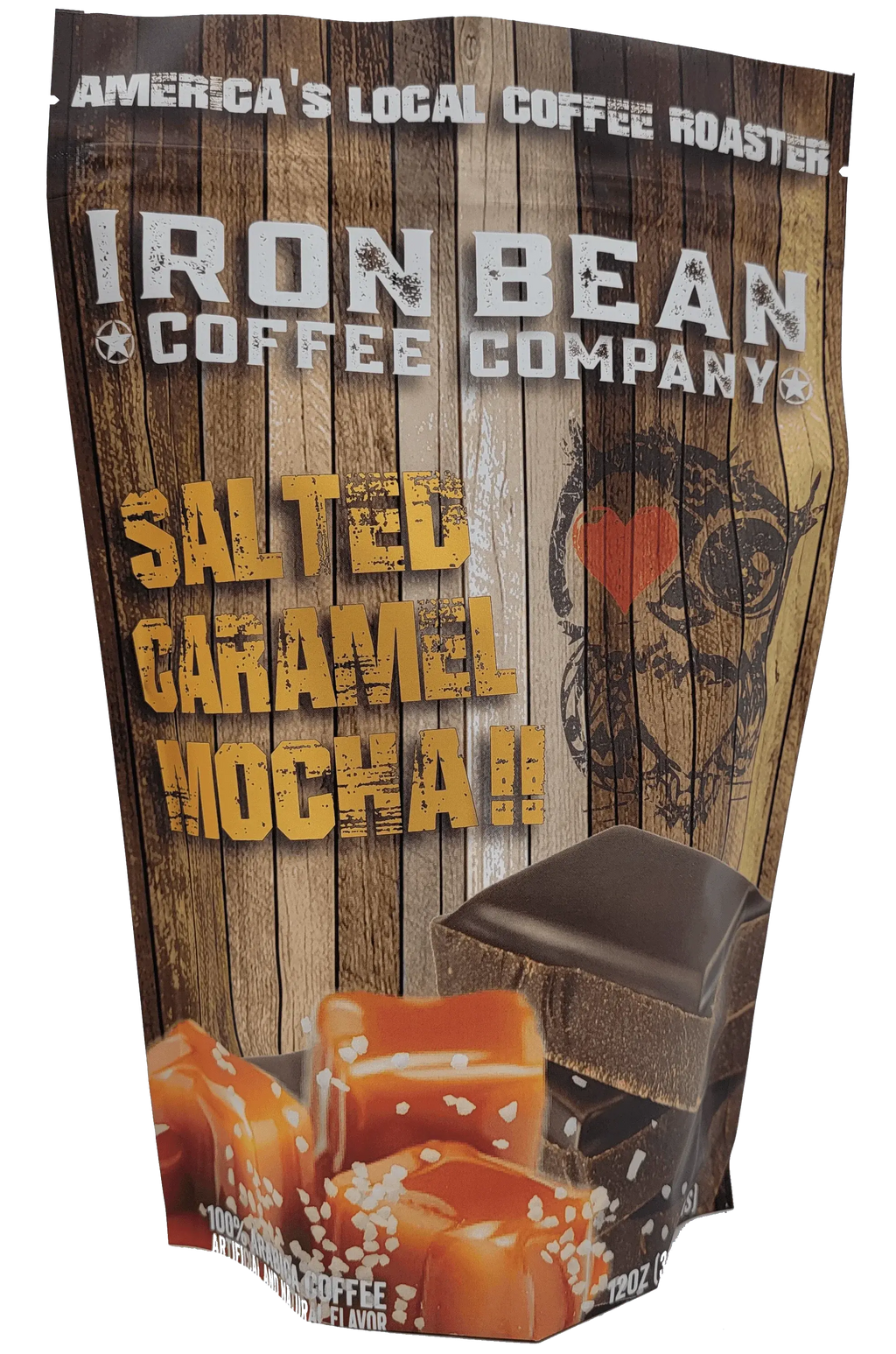 Salted Caramel Mocha - 12oz Iron Bean Coffee Company