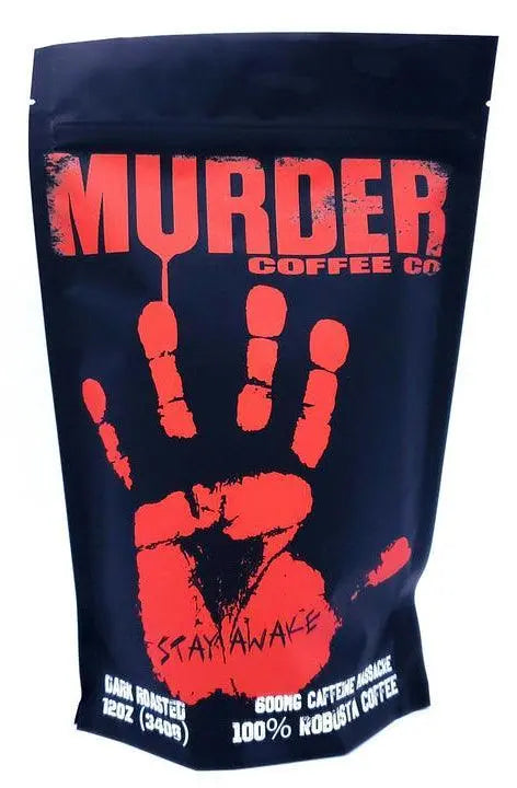 STAY AWAKE - Murderously Caffeinated Iron Bean Coffee Company