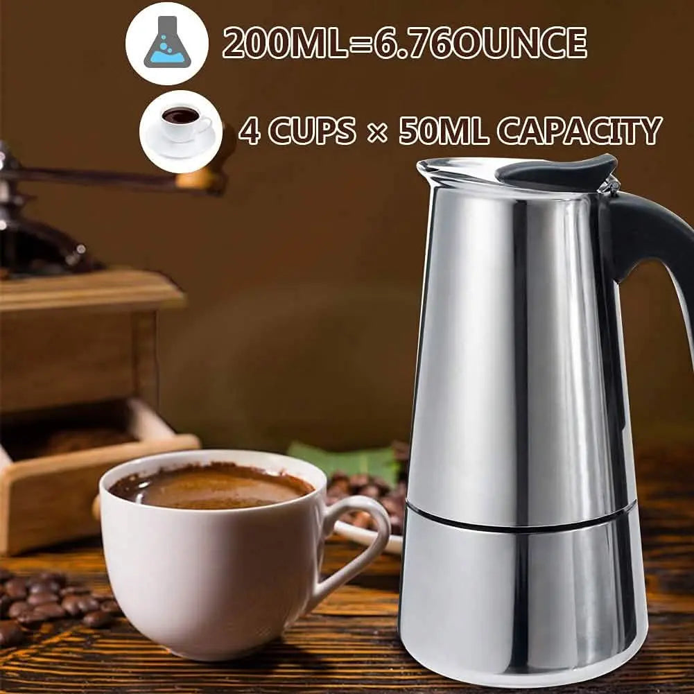 Stovetop Espresso & Moka Pot Italian Coffee Maker DailySale